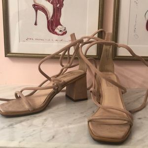 Topshop block heel sandal